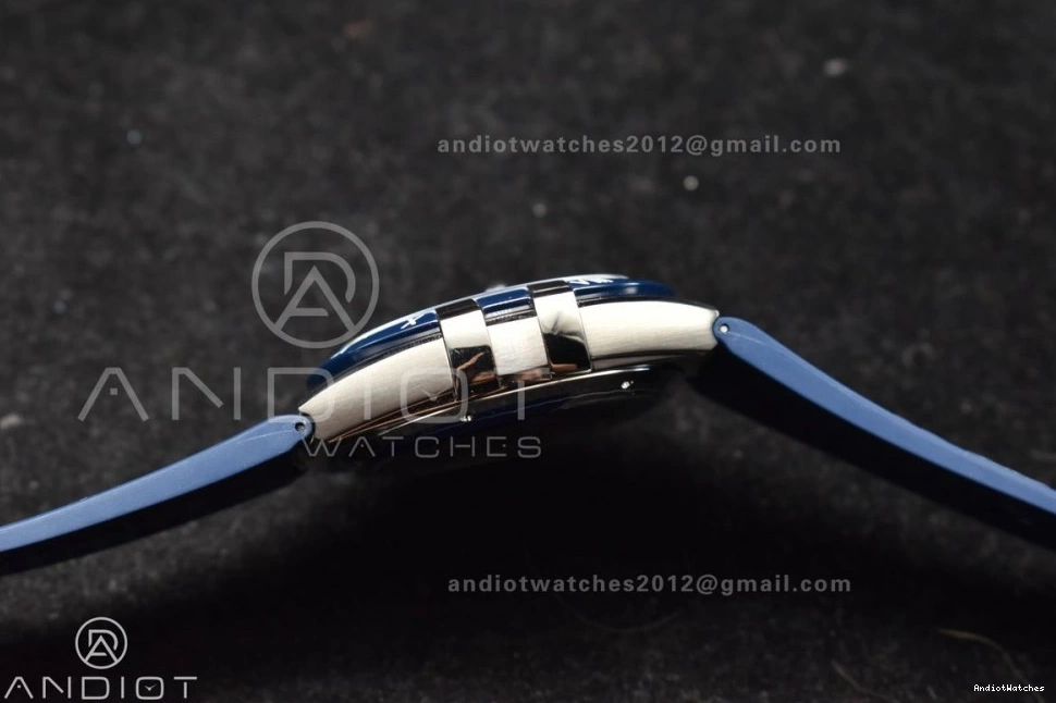 Blue Ceramic A8900 Gummy Blue Strap Super 1:1 Clone VSF Blue Edition Constellation on Dial Breathable Best SS 546 0812